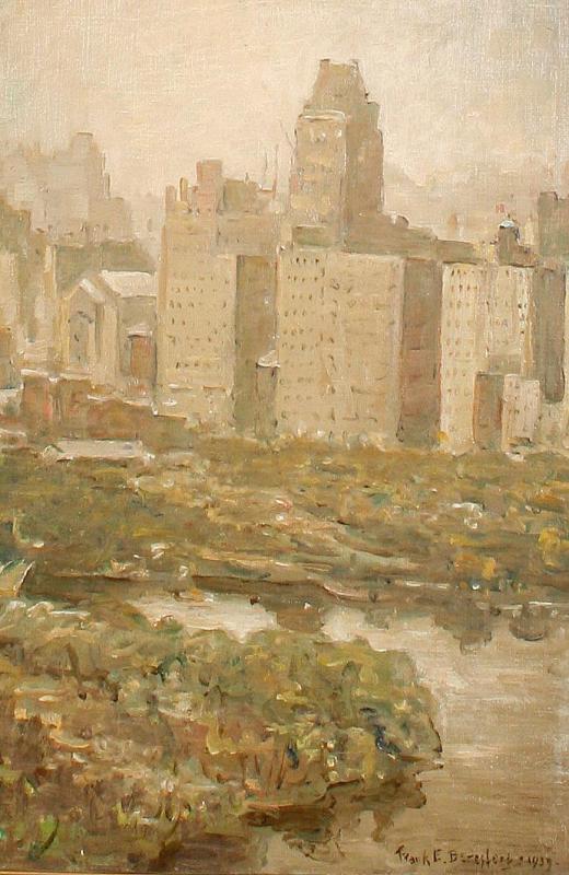 New York, 1939 Artwork by Frank Ernest Beresford