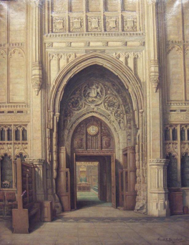 The Churchill Arch Artwork by Frank Ernest Beresford