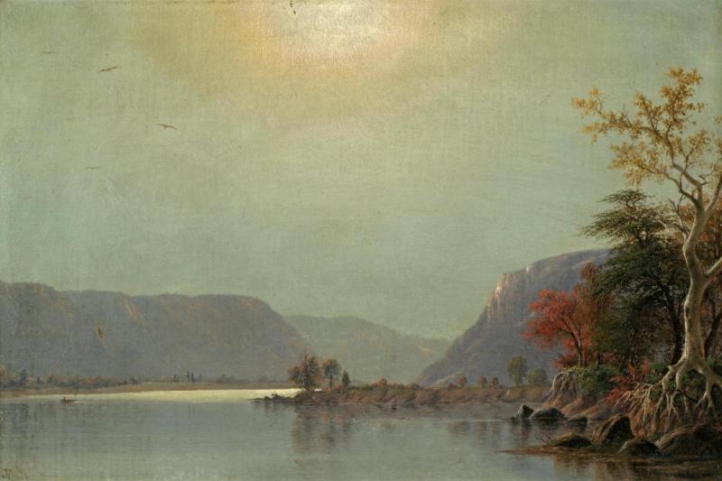 Morning On The Ohio River, 1871 Artwork by Joseph Rusling Meeker