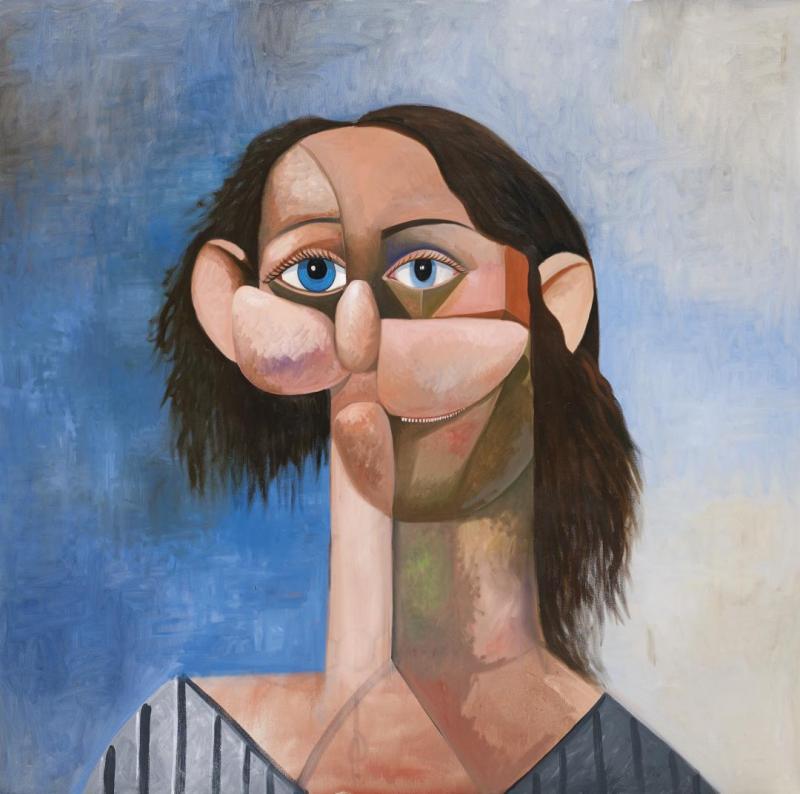Monolithic Head, 2007 Artwork by George Condo