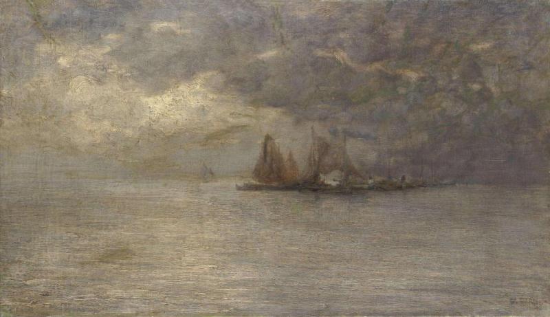 Temporale Sulla Laguna Veneta Artwork by Guglielmo Ciardi