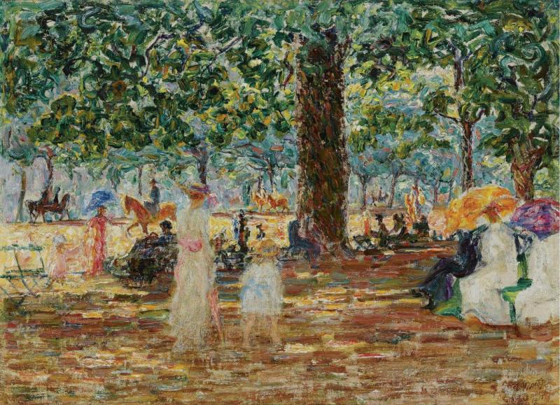 AllÉe Des Cavaliers, 1915 Artwork by Jenny Montigny