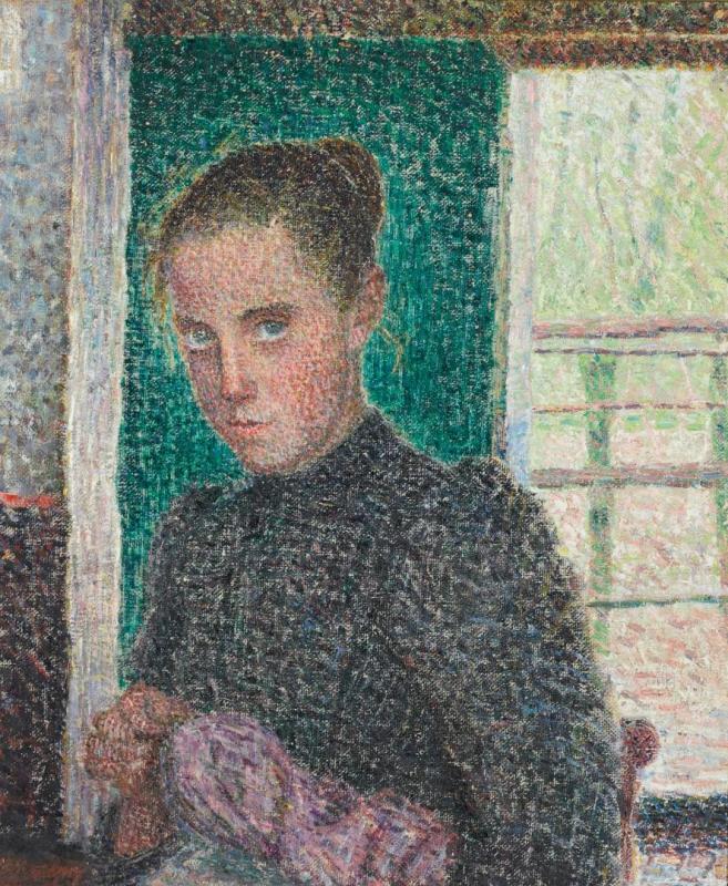 La Fileuse Artwork by Jenny Montigny