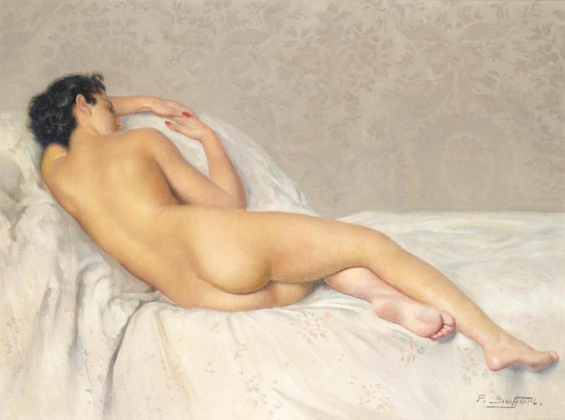 Nu Allongé Artwork by Paul Sieffert