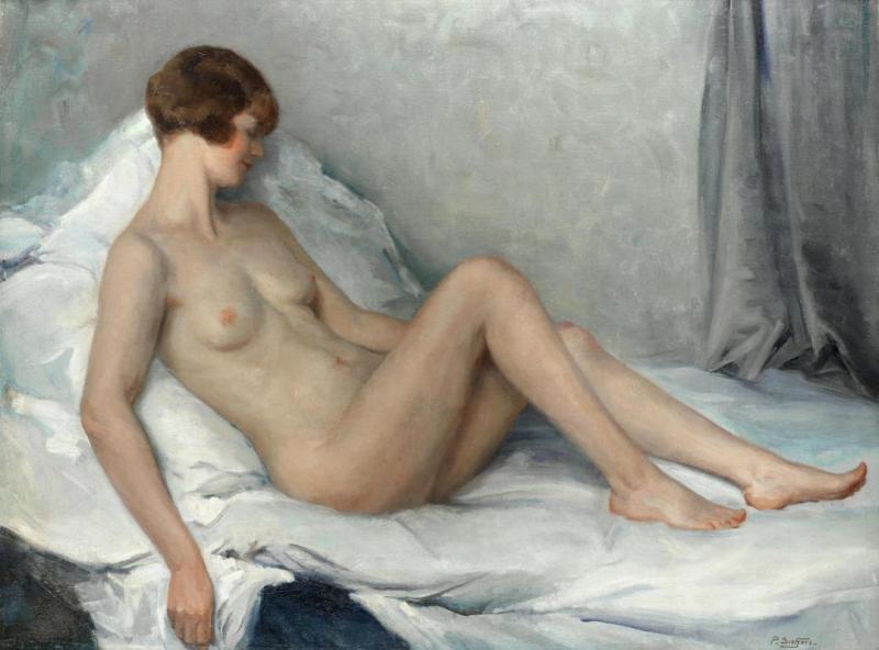 Nue Allongée Artwork by Paul Sieffert