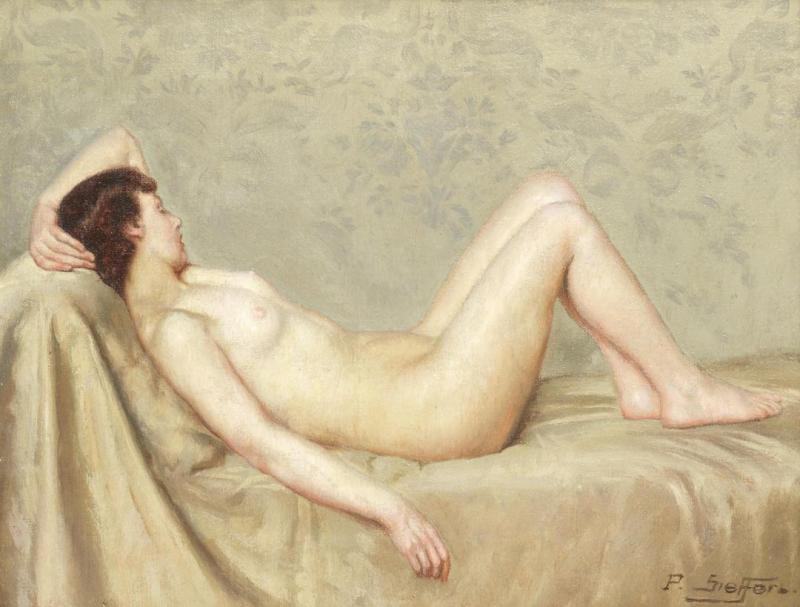 Reclining Nude 2 Artwork by Paul Sieffert