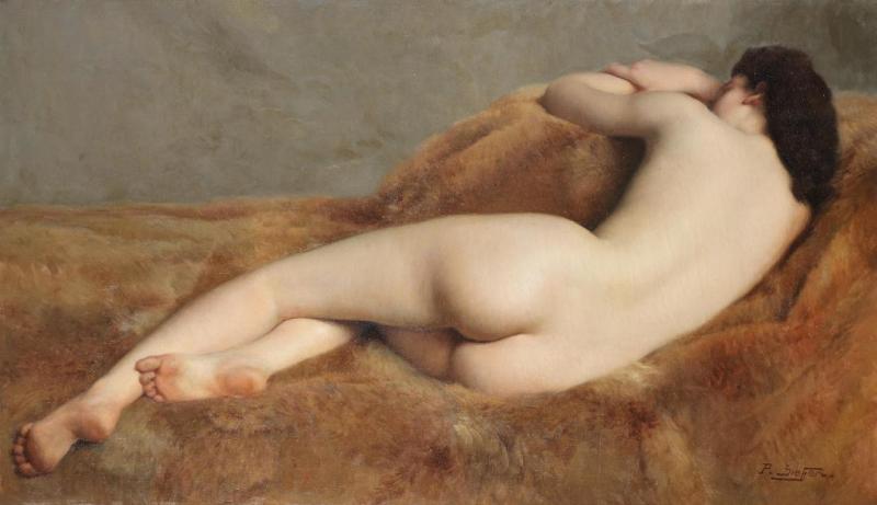 Reclining Nude 3 Artwork by Paul Sieffert