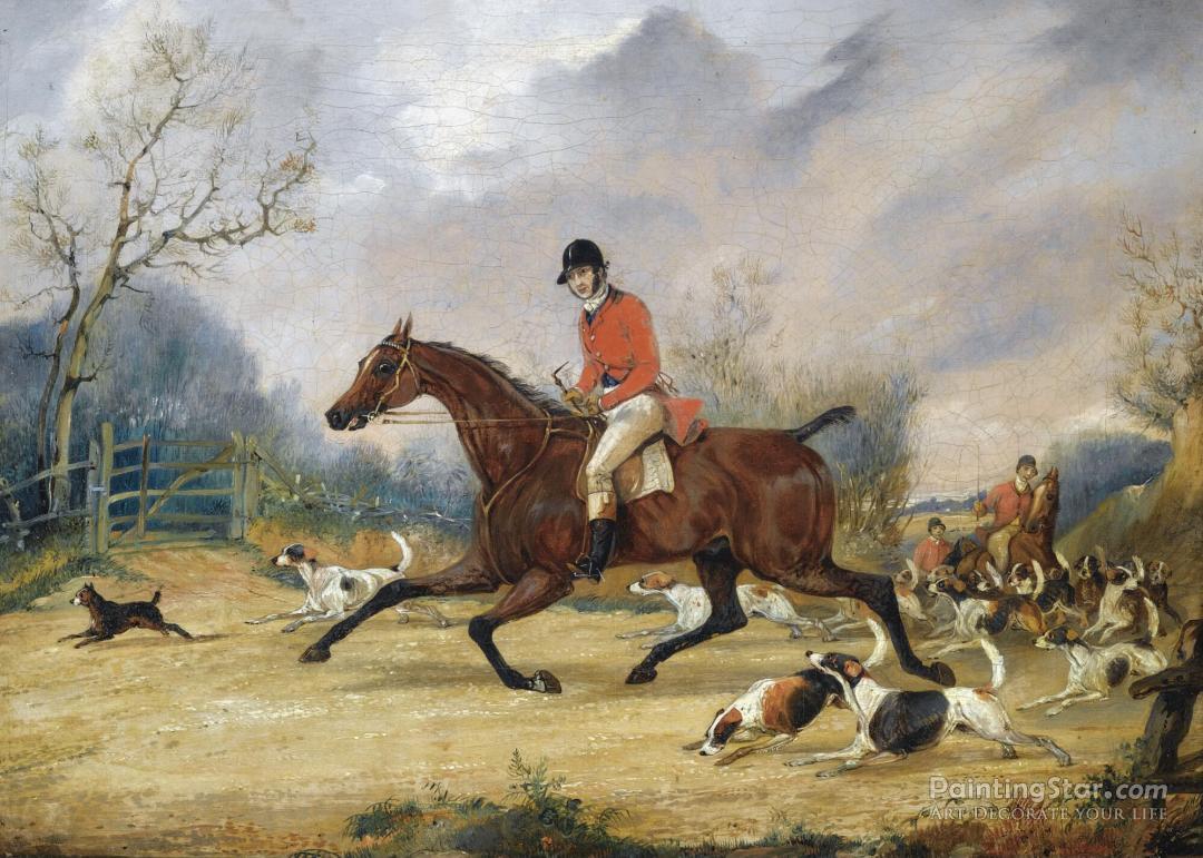 Going To Cover Artwork by Henry Thomas Alken