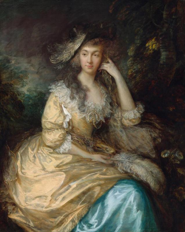 Frances Susanna, Lady De Dunstanville, C. 1786 Artwork by Thomas Gainsborough