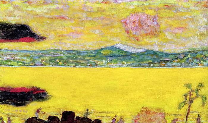 The Gulf Of St. Tropez At Sunset, 1937 Artwork by Pierre Bonnard