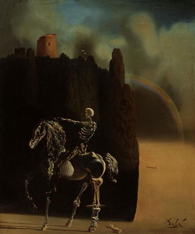 The Knight Of Death, 1935 Artwork by Salvador Dalí