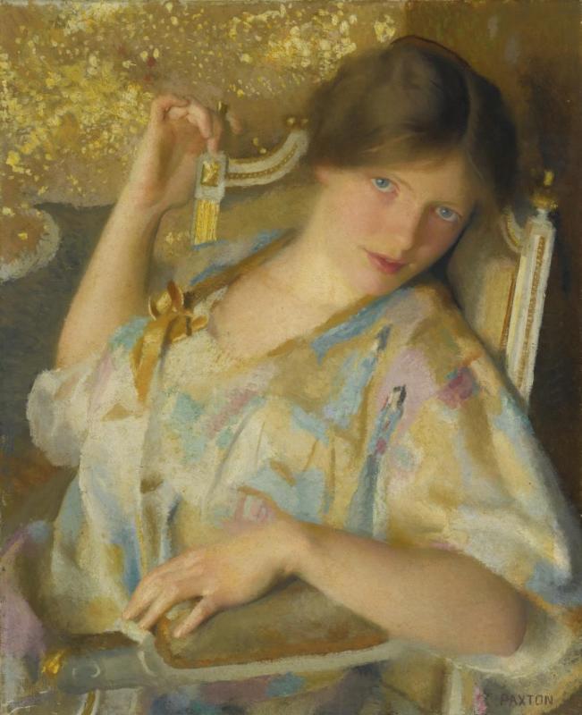 Nonchalance Artwork by William Mcgregor Paxton