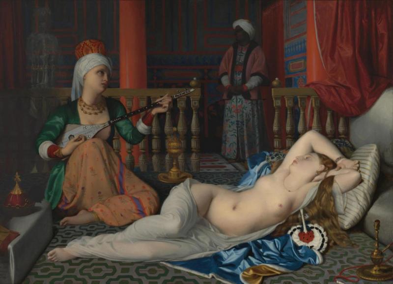 Odalisque With The Slave Artwork by William Mcgregor Paxton