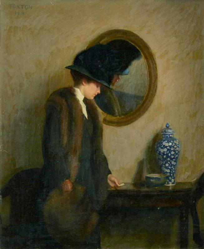 The Visitor, 1910 Artwork by William Mcgregor Paxton