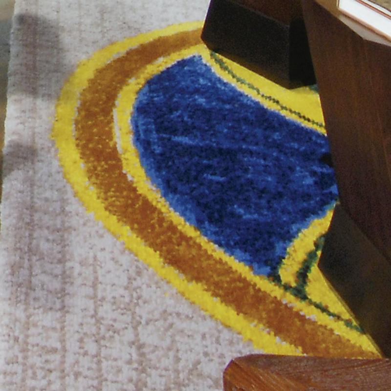 A Group Of Five Contemporary Hooked Area Rugs Artwork by Frantisek Kupka