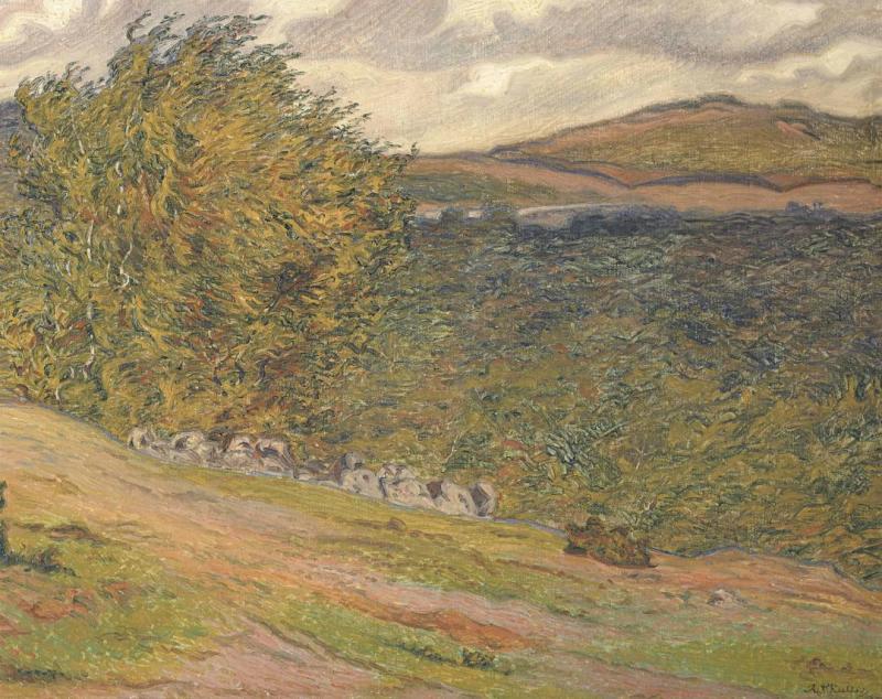 A Windy Landscape Artwork by Axel Teodor Kulle