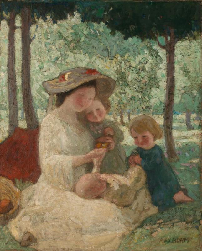 Springtime In France, 1923 Artwork by Max Bohm