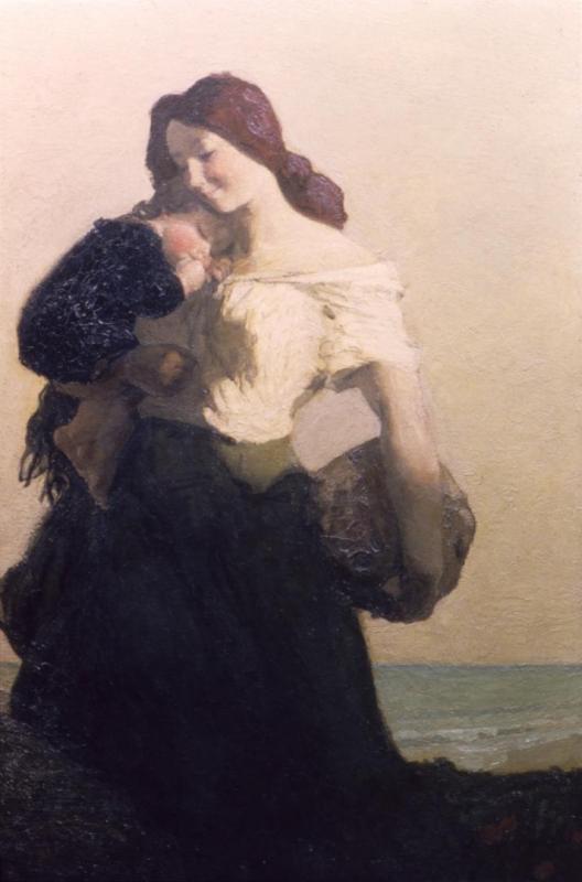 The Happy Mother, 1913 Artwork by Max Bohm