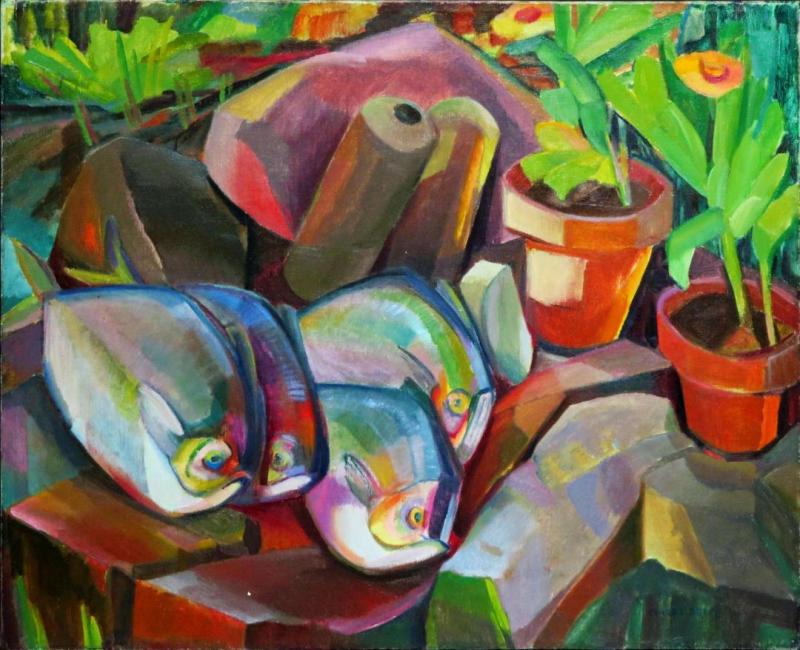 Butterfish, 1932 Artwork by Clara Deike