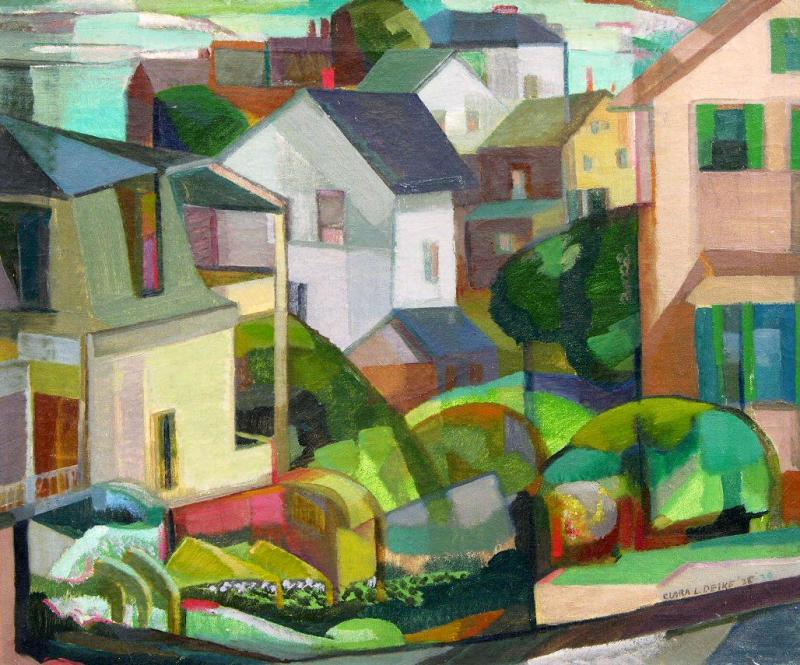 Landscape, 1938 Artwork by Clara Deike