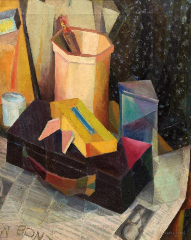 Studio Still Life, 1927 Artwork by Clara Deike