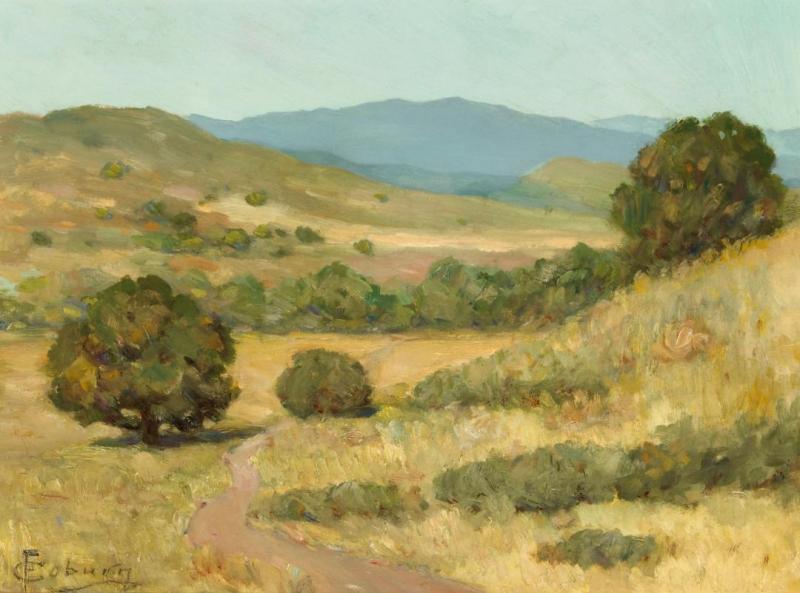 A Path Through The Hills Artwork by Frank Coburn