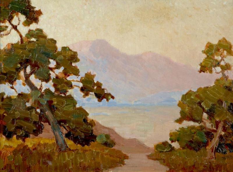 San Bernardino Mountains Artwork by Frank Coburn