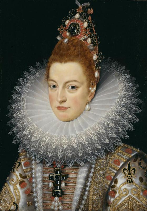 Portrait Of The Archduchess Isabella Artwork by Frans Pourbus The Younger