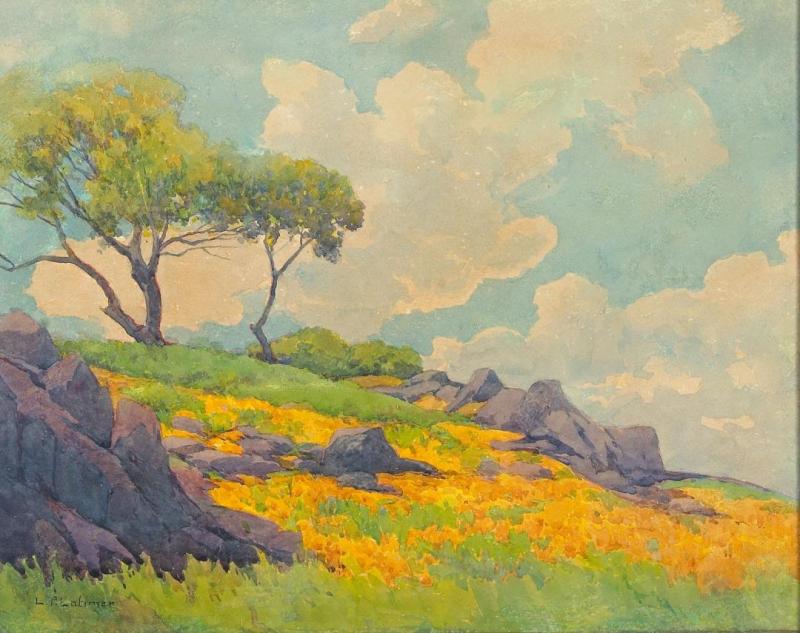 At Walnut Creek, Contra Costa County, 1929 Artwork by Lorenzo Palmer Latimer