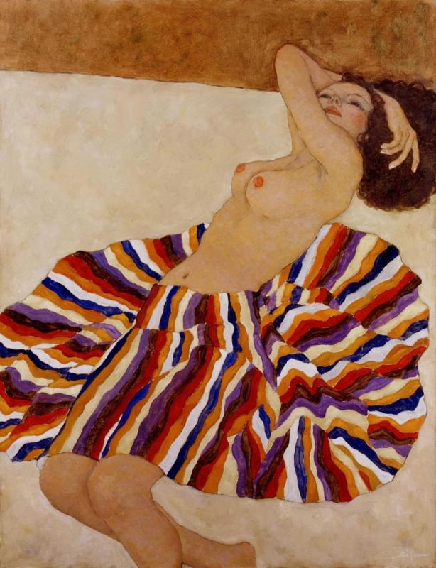 Day Dreamer Artwork by Egon Schiele