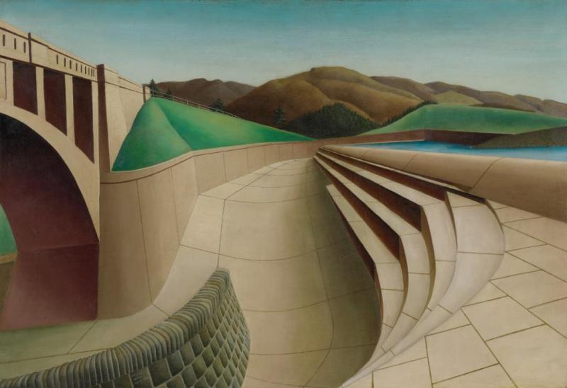 American Landscape, 1936 Artwork by Arnold Wiltz