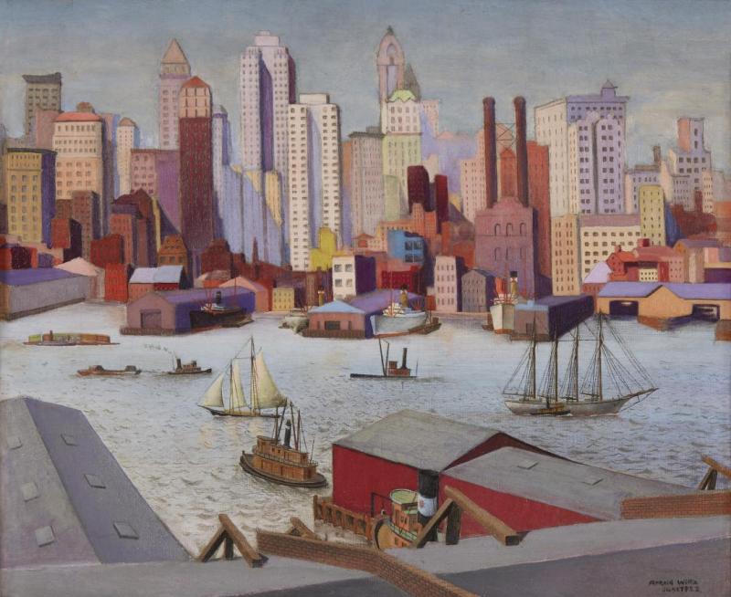 The Nova Scotia Man, Eastward Bound, 1922 Artwork by Arnold Wiltz