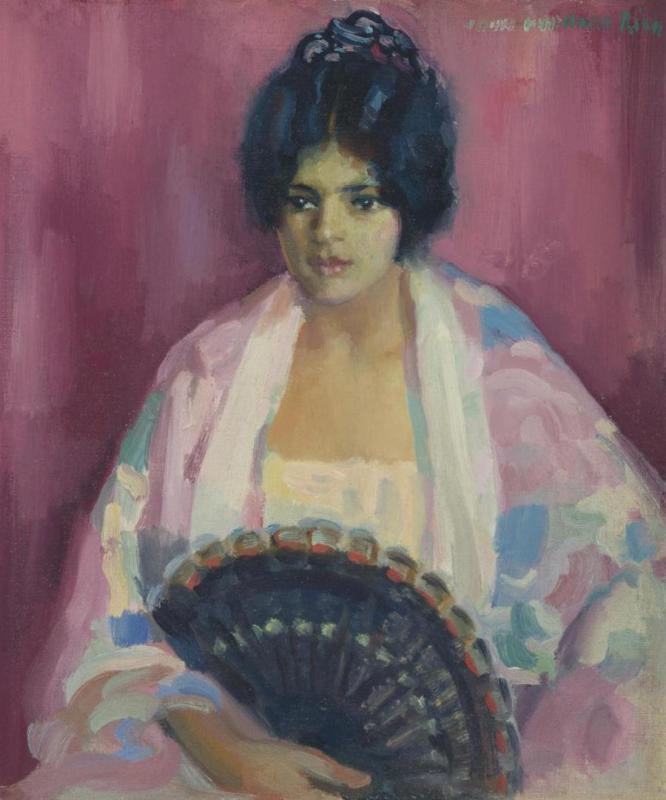 The Fan Artwork by John Hubbard Rich