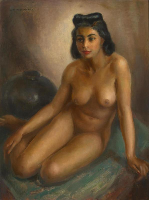 Young Girl Artwork by John Hubbard Rich