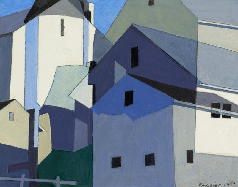 Conference #1, 1953 Artwork by Charles Sheeler