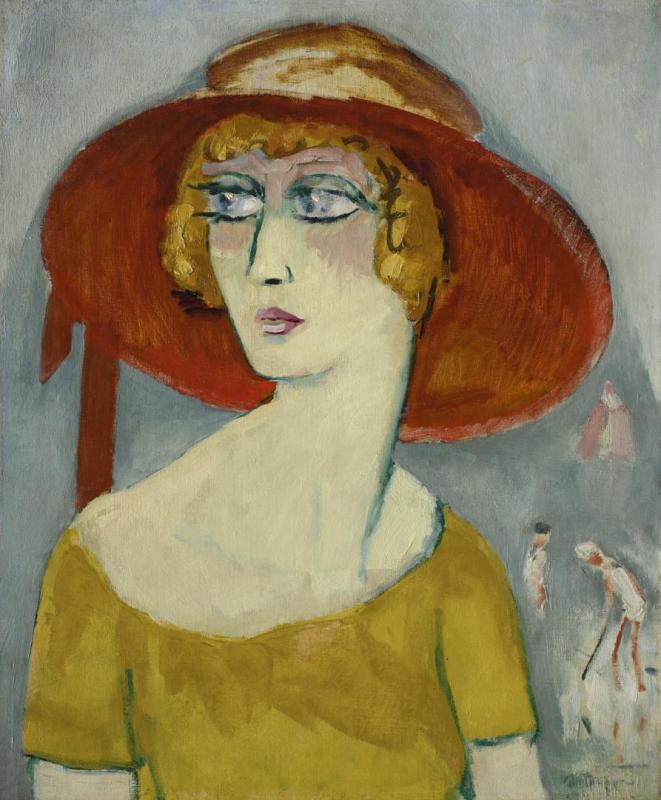Portrait D'alicia Alanova, 1920 Artwork by Kees Van Dongen
