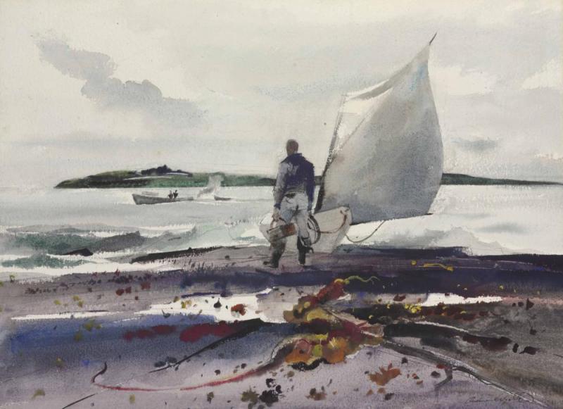 Maine Coast Interlude, 1940 Artwork by Andrew Wyeth