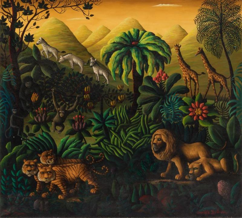 Adam And Eves, 1973 Artwork by Orville Bulman