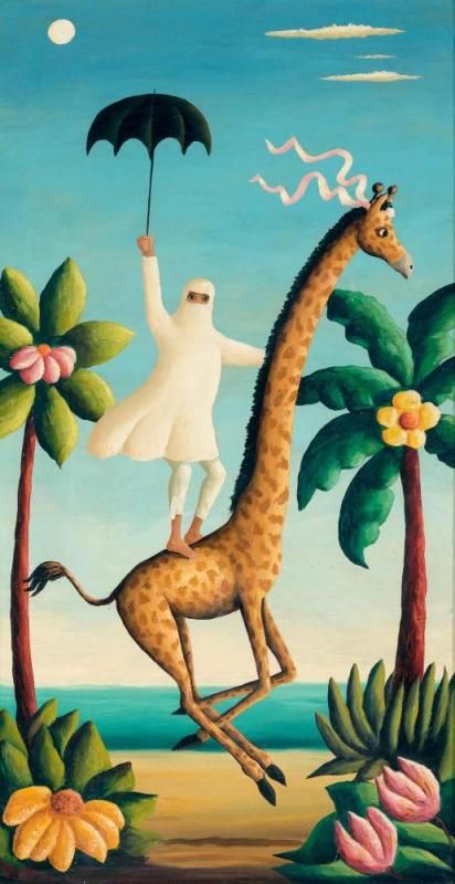 Bon Jour! Bon Jour!, 1973 Artwork by Orville Bulman