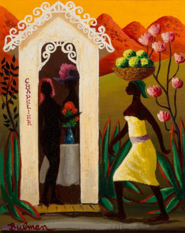 Chapelier, 1963 Artwork by Orville Bulman