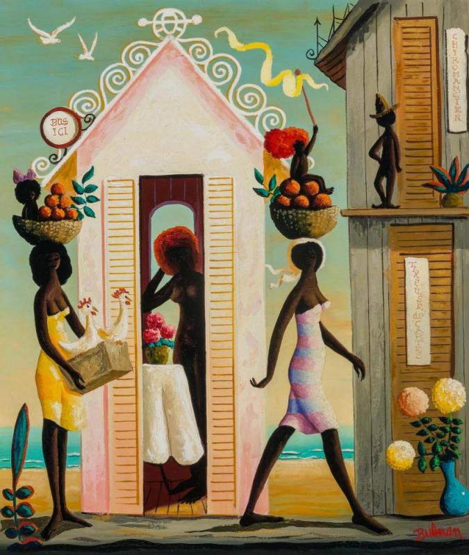 Chiromancien Ici, 1967 Artwork by Orville Bulman