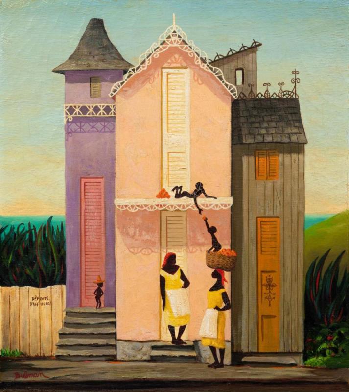 Defense D'afficher!, 1958 Artwork by Orville Bulman