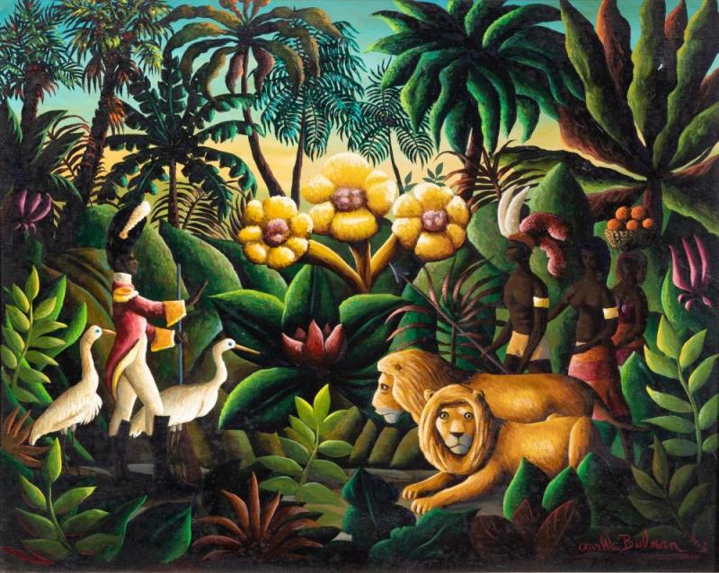 Entente Cordiale, 1969 Artwork by Orville Bulman