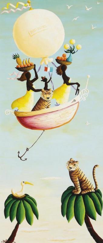 La Barque Fuyard, 1977 Artwork by Orville Bulman