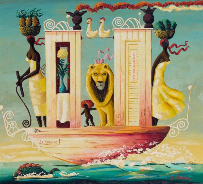 La Punaise, 1967 Artwork by Orville Bulman