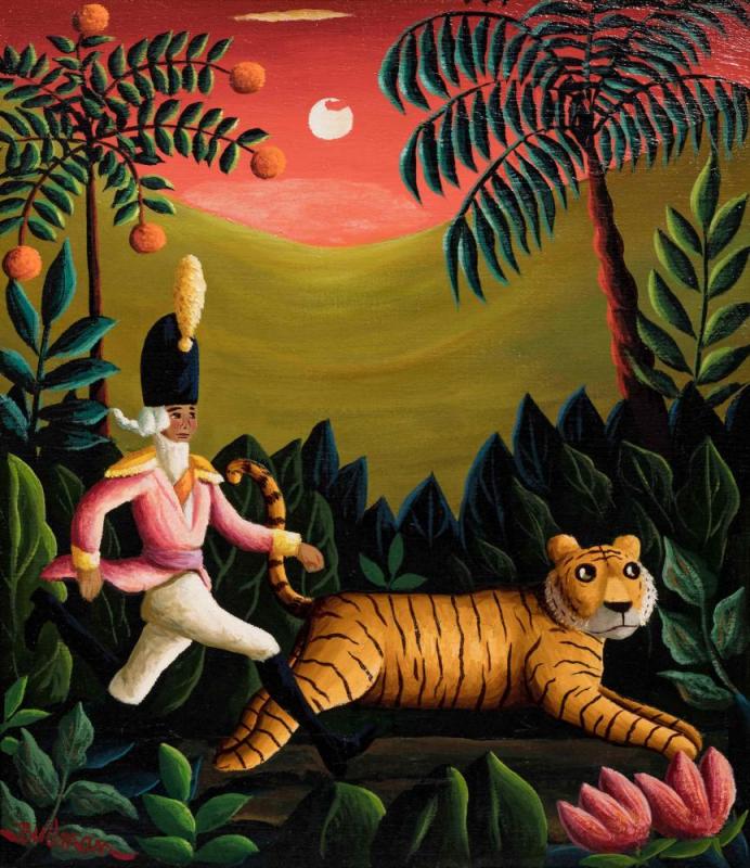 Late For Duty Artwork by Orville Bulman