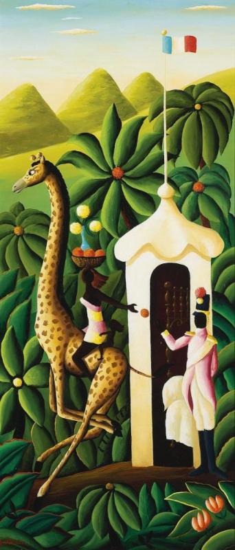 Le Cadeau, 1977 Artwork by Orville Bulman