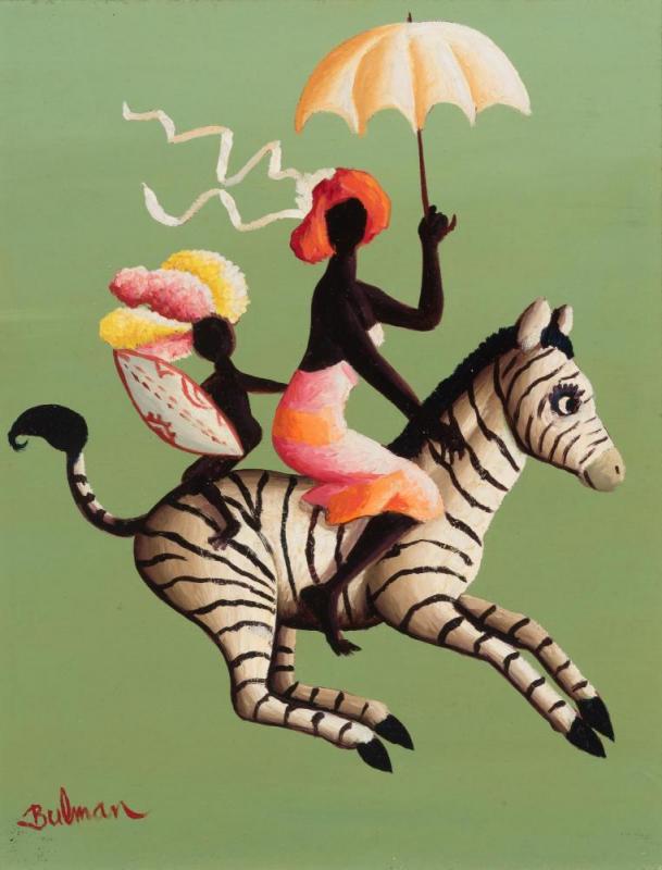 Mere Et Fils, 1973 Artwork by Orville Bulman