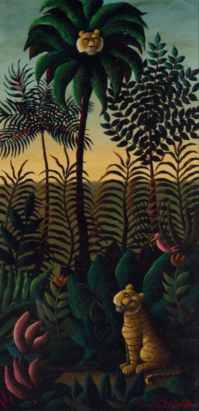 Ou Est-elle, 1969 Artwork by Orville Bulman