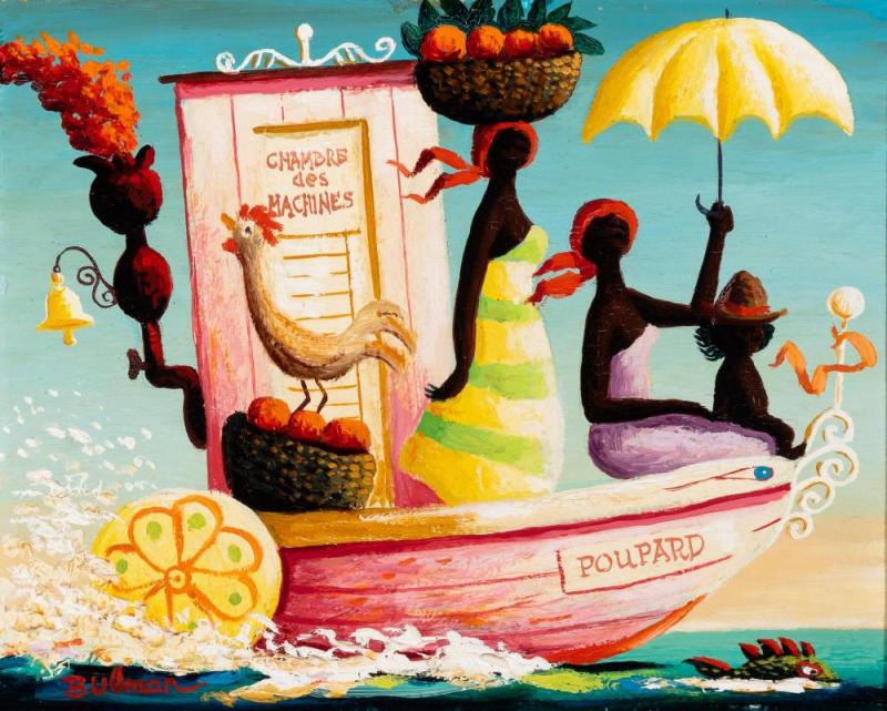 Poupard Artwork by Orville Bulman